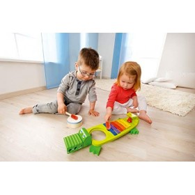 HABA - Jeux dinstruments et de musique - Crocodile Musical - 2 ans et plus - 302566