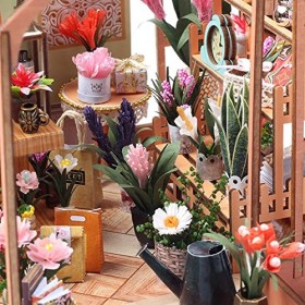 Kit De Maison De Poupée Miniature à Monter Soi-même, échelle 1:24, Puzzle, Jouet, Maison De Poupée, Modèle De Chambre, Artisa