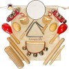 SCHMETTERLINE® Kit d´instruments de musique de rhythme pour des enfants dès 3 ans - Instruments de percussion de qualité supé
