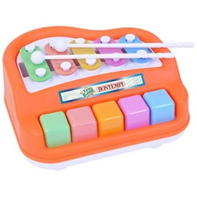 Xylophone Bois Instrument de Musique pour Bebe Enfant Adulte Glockenspiel  Avec Maillet en Bois Jouets Musicaux 8 Clés Education Percussion Xylophones  Jouets D'ã©veil : : Jeux et Jouets