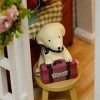 Kit de Maison de poupées Miniatures, Adorable Maison de poupée Faite à la Main pour Cadeau pour Enfants pour la décoration de