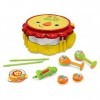 Fisher-Price- Drum Ensemble, KFP2178, Multicolore - version anglaise