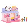 URFEDA Maison de poupées pour Enfants 2-in-1 Convertible Maison Magique avec Meubles et Poupée Jeux de Maison de poupées pour