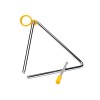 FUZEAU - 8268 - Triangle Musical - Musique Percussion - En Acier + batte ou mailloche - Jouer des Sons Cristallins et Scintil