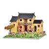 XLZSP BM805 Kit de maison de poupée en bois, modèle architectural chinois ancien 3D, maison miniature pour nouvel an, cadeau 