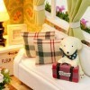 Tomantery Maison Faite à la Main, Artisanat Fait à la Main Adorable kit de Maison de poupées Miniatures pour la décoration de