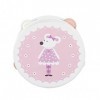 Orange Tree Toys- Tambourin Rose Souris,