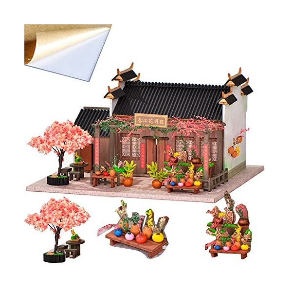 Guitare Classique Miniature 1/12 Pour Maison De Poupée - Accessoire Déco échelle Poupée