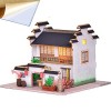 TOPBSFARNY BM335-Z Kit de maison de poupée miniature à monter soi-même, meubles en bois pour la Saint-Valentin, cadeaux créat