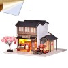 TOPBSFARNY BM335-Z Kit de maison de poupée miniature à monter soi-même, meubles en bois pour la Saint-Valentin, cadeaux créat