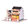 TOPBSFARNY BM335-Z Kit de maison de poupée miniature à monter soi-même, meubles en bois pour la Saint-Valentin, cadeaux créat