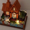 Vigcebit Kit Miniature de Maison de poupée - Kit de Meubles de Maison de poupée Miniature Bricolage - Meubles et Accessoires 