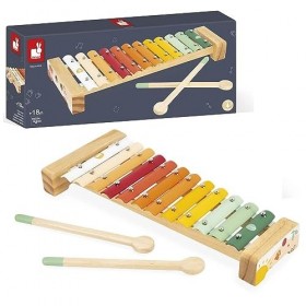 Instruments de Musique en Bois pour Tout-Petits & Bebe, Ulifeme Enfant  Instrument de Musique Enfant 3-6 Ans, Petit Instrument