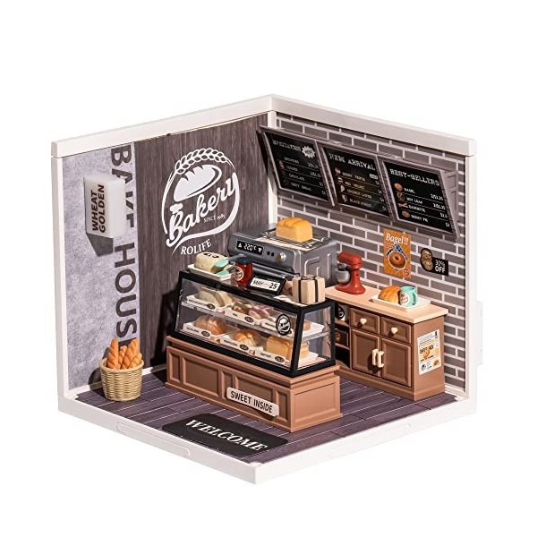 Rolife Extensible Maquette Maison Boulangerie Miniature Maison De rolife-extensible-maquette-maison-boulangerie-miniature-maison-de