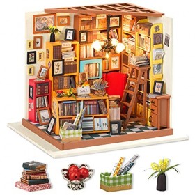 Robotime Poupées en Bois modèle Kits rénovation de Meubles - Kit de Construction Woodcraft Green House Bricolage - Jouets édu