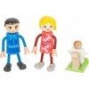 Small Foot 11742 Set de Meubles Moderne en Bois et Plastique, Accessoires de Maison de poupée pour Enfants à p Toys, Multicol