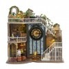 Kit maison de poupée DIY Magasin Magicien Kit miniature assemblé Château magique Jouet modèle avec protection contre la pouss