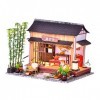 Style Chinois Cottage Bricolage Miniature Maison de Poupée Kit Artisanat avec LED Maison de Poupée Modèle Construction Y Cade