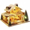 Kit de maison de poupée à faire soi-même, maison de neige miniature orientale, architecture orientale, kit de meubles, mini m