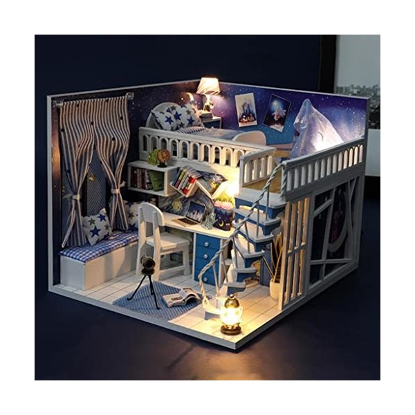 Harilla Miniature Dollhouse Kit DIY Mini Dollhouse Maison Miniature en Mini