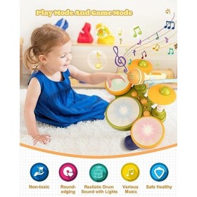 Jouets musicaux pour Jeunes Enfants, Instruments de Musique pour Enfants de 1 à 3 Ans, 4, 5, 6, 7, 8, 9 Ans, Cadeaux dannive