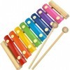 Xylophone pour enfants, Instruments de musique pour enfants, Instrument de musique en bois, Instrument de musique à percussio