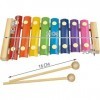 Xylophone pour enfants, Instruments de musique pour enfants, Instrument de musique en bois, Instrument de musique à percussio
