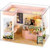 Dollhouse Miniature DIY Kit Tiny House Kit 1:24 Scale Creative Room Accessoires de Maison de poupée en Bois for Adolescents e