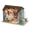 Toyvian Miniatures Maison Modèle Miniature Maison Bricolage Maison Mini Maison Kit Manuel Maison De Poupée