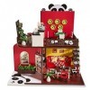 XLZSP Maison de poupée miniature 3D en bois - Jouet pour enfants - Cadeau danniversaire