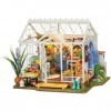 ROBOTIME Miniature Maison de Poupée, Maquette Maison a Construire, DIY Miniature House Adulte Dreamy Garden House 
