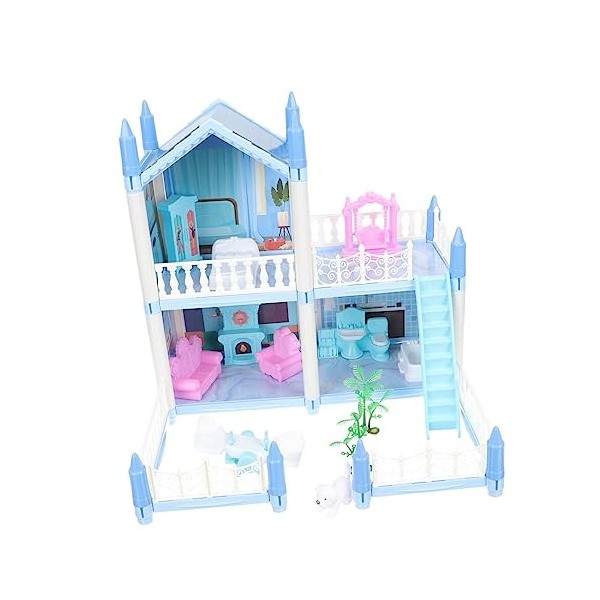 Abaodam 1 Ensemble Château De Conte De Fées Jouet Fille Cadeaux danniversaire Accessoires De Maison De Poupée Miniature Cade