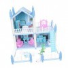 Abaodam 1 Ensemble Château De Conte De Fées Jouet Fille Cadeaux danniversaire Accessoires De Maison De Poupée Miniature Cade