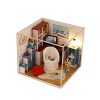 Wudimaoyiyouxian 3D Mini DIY Maison de poupée, Thème Chaud Série Maison Décoration Chambre Kits Modèle, Accueil Modèle Artwor