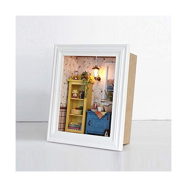 Ensemble Table Basse Miniature 1/12 Pour Maison De Poupée – Meubles Réalistes Pour Enfants