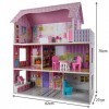 Maison de poupée en bois accessoires meubles villa poupée fille jouet 22018
