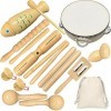 Instruments de Musique en Bois pour Tout-Petits & Bebe, Ulifeme Enfant Instrument de Musique Enfant 3-6 Ans, Petit Instrument