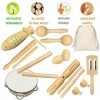 Instruments de Musique en Bois pour Tout-Petits & Bebe, Ulifeme Enfant Instrument de Musique Enfant 3-6 Ans, Petit Instrument