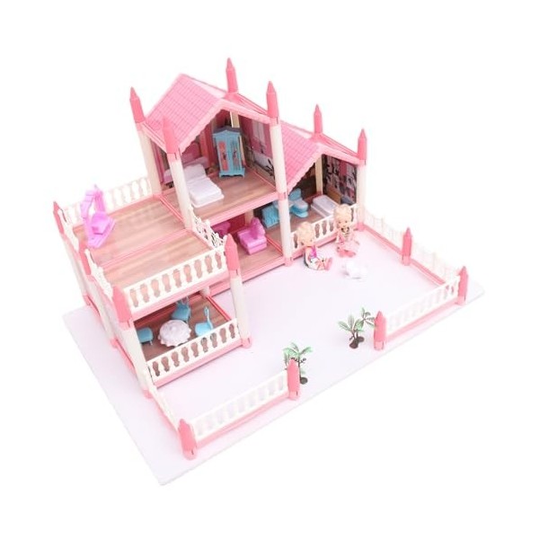 VALICLUD 1 Ensemble De Jouets pour Enfants Jouets pour Enfants Bricolage Maison De Poupée Château Maison De Poupée Modèle Fil