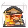 YIHANGG Kit Maison De Poupée Miniature Bricolage en Bois Ameublement épicerie De Style Japonais Modèle Dartisanat Mini Décor