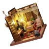 ERINGOGO Maison De Poupée Modèle Bureau Bricolage Maison Décoration pour La Maison Résistant À lusure Maison Kit Décor À La 