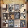 DIY Book Nook Kit–Kit de Maison de Poupées Miniatures avec Meubles et Lumière LED, Puzzle 3D en Bois, Serre-Livres dart, Kit