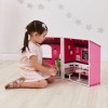 Maison de poupée City Café en bois pour fille rose TD-12953A