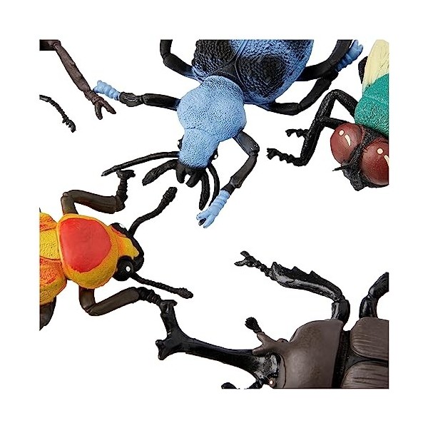 Wild Republic - 64092 - Sachet Plastique - Figurines - Ensemble de Jeu Insecte - 10 Pièces