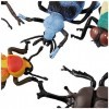 Wild Republic - 64092 - Sachet Plastique - Figurines - Ensemble de Jeu Insecte - 10 Pièces