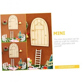 Toyvian 48 Pièces Décoration De Maison De Poupée Décor De Noël Costume pour Enfants Mini Couronne Maison De Poupée Kit De Noë