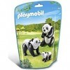 Playmobil - 6652 - Deux Pandas Avec Bébé 4 à 10 ans