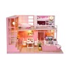 Momola L-026 Ange de rêve,Maison de poupées en Bois DIY 3D Dollhouse Miniature Meubles Kit incluant Accessoires et mobilier, 