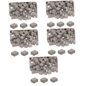 ibasenice 500 Pièces Modèle Brique Jouet Miniature Maison De Poupée Bricolage Maison De Poupée Accessoires De Maison De Poupé