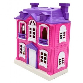 KOMBIUDA Salle De Jouets Grande Maison De Poupée pour Enfants Fille Jouets Cadeau Playhouse Maison De Poupée De Rêve Playset 